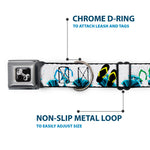 Dog Bone Seatbelt Buckle Collar - Beach Flip Flops