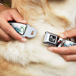 Dog Bone Seatbelt Buckle Collar - Beach Flip Flops