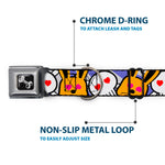 Dog Bone Seatbelt Buckle Collar - BD Cartoon CLOSE-UP