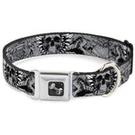 Dog Bone Seatbelt Buckle Collar - BD Werewolves