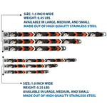 Dog Bone Seatbelt Buckle Collar - BD Die Hard Skull 02