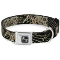 Load image into Gallery viewer, Dog Bone Seatbelt Buckle Collar - BD Die Hard Skull 02
