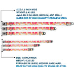 Dog Bone Seatbelt Buckle Collar - Block Penguins Mauve