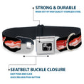 Load image into Gallery viewer, Dog Bone Seatbelt Buckle Collar - Bacon