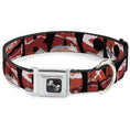 Load image into Gallery viewer, Dog Bone Seatbelt Buckle Collar - Bacon w/Text1