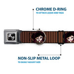 Dog Bone Seatbelt Buckle Collar - Cutesy Girl