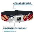 Load image into Gallery viewer, Dog Bone Seatbelt Buckle Collar - Cupcake Wallpaper