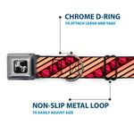 Dog Bone Seatbelt Buckle Collar - Cupcake Wallpaper