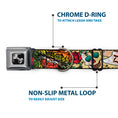 Load image into Gallery viewer, Dog Bone Seatbelt Buckle Collar - Death Before Dishonor Tan