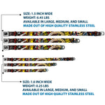 Dog Bone Seatbelt Buckle Collar - Dead Men Tell No Tales Black