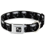 Dog Bone Seatbelt Buckle Collar - Dark Knight