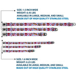 Dog Bone Seatbelt Buckle Collar - Donuts & Coffee Cartoon2