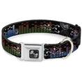 Load image into Gallery viewer, Dog Bone Seatbelt Buckle Collar - Equalizer