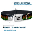 Load image into Gallery viewer, Dog Bone Seatbelt Buckle Collar - DC Equalizer