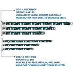 Dog Bone Seatbelt Buckle Collar - Emperor Penguins w/Bubbles Black/Gray/Turqs