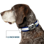 Dog Bone Seatbelt Buckle Collar - El Salvador Flag