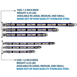 Dog Bone Seatbelt Buckle Collar - El Salvador Flag Distressed Painting