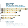 Load image into Gallery viewer, Dog Bone Seatbelt Buckle Collar - Fleur-de-Lis2 Stripes Tan/Orange/Brown/Green