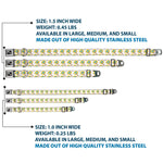 Dog Bone Seatbelt Buckle Collar - Fist Pump White/Yellow