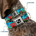 Load image into Gallery viewer, Dog Bone Seatbelt Buckle Collar - Fruit Cartoon2