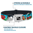 Load image into Gallery viewer, Dog Bone Seatbelt Buckle Collar - Fruit Cartoon2