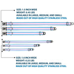 Dog Bone Seatbelt Buckle Collar - Flag Transgender Baby Blue/Baby Pink/White