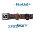 Load image into Gallery viewer, Dog Bone Seatbelt Buckle Collar - Gothic 6