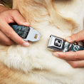 Load image into Gallery viewer, Dog Bone Seatbelt Buckle Collar - Gothic 8