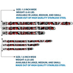 Buckle-Down Seatbelt Buckle Dog Collar - Graffiti Men's