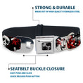 Load image into Gallery viewer, Buckle-Down Seatbelt Buckle Dog Collar - Graffiti Men's