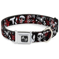 Load image into Gallery viewer, Buckle-Down Seatbelt Buckle Dog Collar - Graffiti Men's