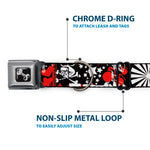 Buckle-Down Seatbelt Buckle Dog Collar - Graffiti Women's