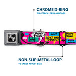 Dog Bone Seatbelt Buckle Collar - Girls Rule Bubbles