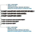 Dog Bone Seatbelt Buckle Collar - Grunge Bricks Black/White