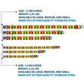 Load image into Gallery viewer, Dog Bone Seatbelt Buckle Collar - Gummy Bears Cartoon Black/Red/Yellow/Green