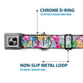 Load image into Gallery viewer, Dog Bone Seatbelt Buckle Collar - Gems Stacked Multi Color