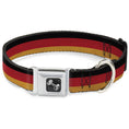 Load image into Gallery viewer, Dog Bone Seatbelt Buckle Collar - Germany Flag Weathered