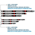 Load image into Gallery viewer, Dog Bone Seatbelt Buckle Collar - GAMER 1/Heart 8-Bit Black/White/Red