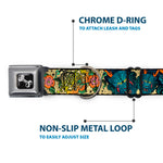 Dog Bone Seatbelt Buckle Collar - Honor CLOSE-UP Tan