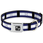 Dog Bone Seatbelt Buckle Collar - Honduras Flags