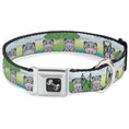Load image into Gallery viewer, Dog Bone Seatbelt Buckle Collar - Hippo Cartoon