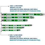 Buckle-Down Seatbelt Buckle Dog Collar - I