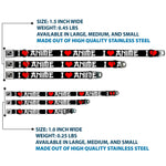 Dog Bone Seatbelt Buckle Collar - I