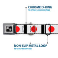 Load image into Gallery viewer, Dog Bone Seatbelt Buckle Collar - Japan Flags
