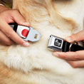 Load image into Gallery viewer, Dog Bone Seatbelt Buckle Collar - Japan Flags