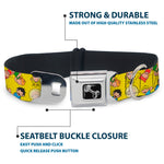 Dog Bone Seatbelt Buckle Collar - Kid's in the Hood