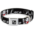 Load image into Gallery viewer, Buckle-Down Seatbelt Buckle Dog Collar - Loco Pro Clown