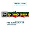 Load image into Gallery viewer, Dog Bone Seatbelt Buckle Collar - Lion of Zion Repeat