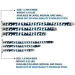 Dog Bone Seatbelt Buckle Collar - Lightning Bolts Sketch Navy/White