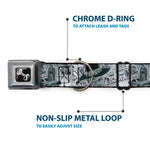 Dog Bone Seatbelt Buckle Collar - Mi Vida Loca